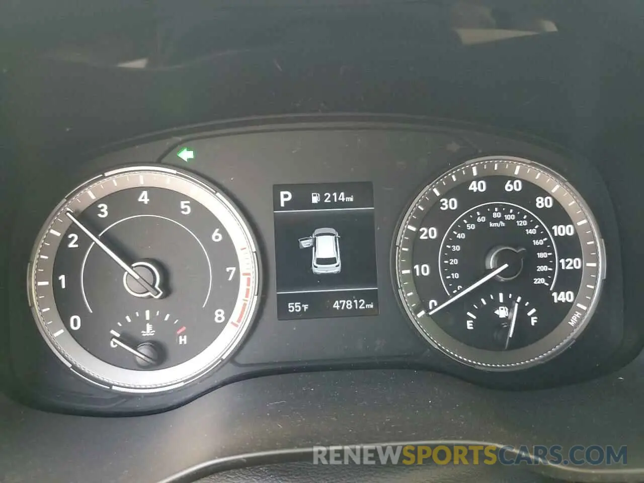 9 fotografías del automóvil dañado KMHRC8A32LU038179 HYUNDAI VENUE 2020