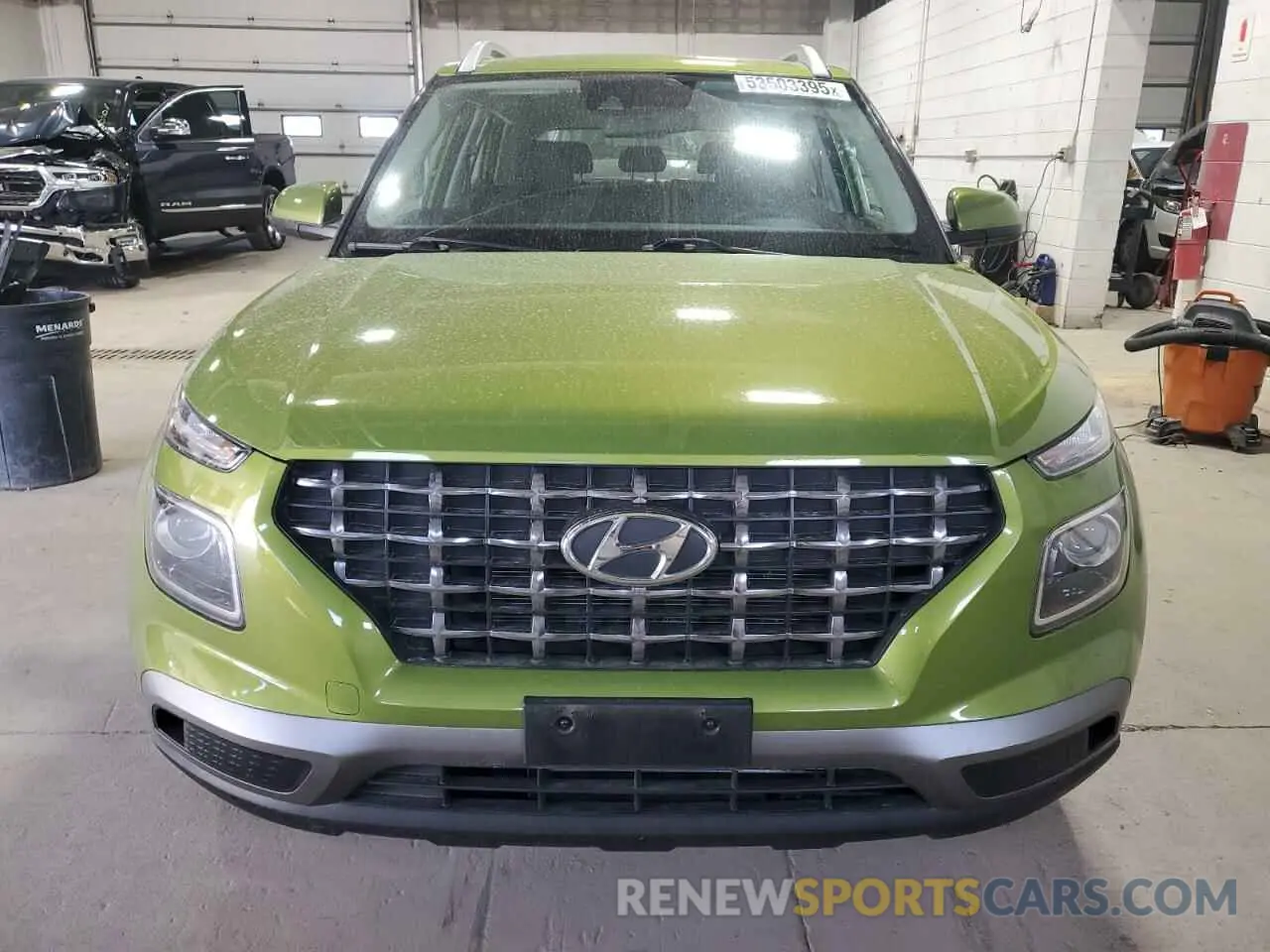 5 fotografías del automóvil dañado KMHRC8A34LU022520 HYUNDAI VENUE 2020