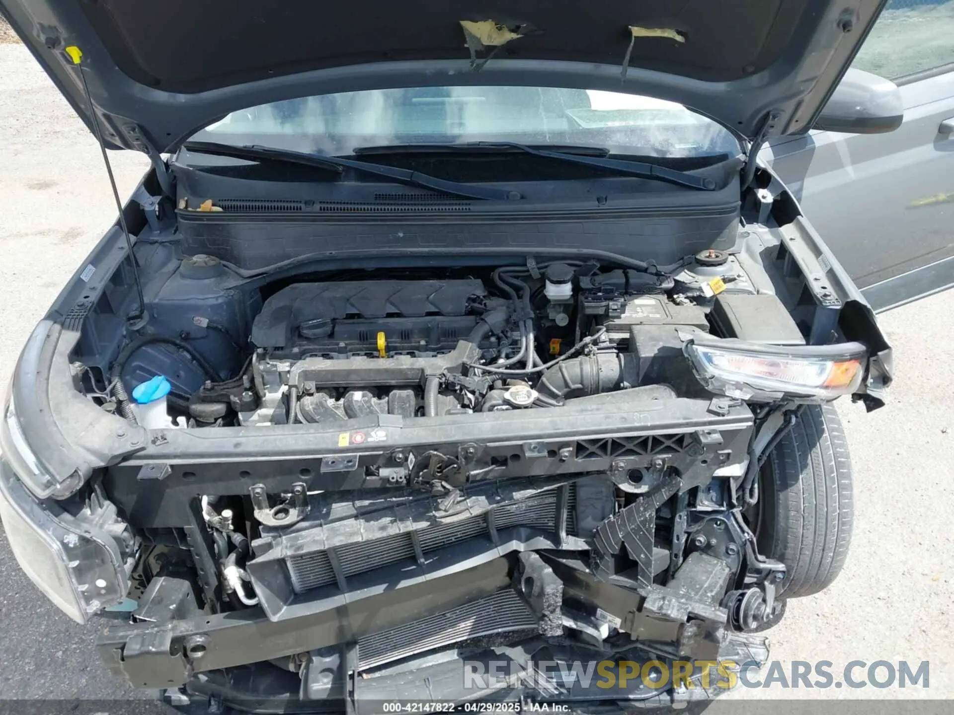 10 fotografías del automóvil dañado KMHRC8A36LU035740 HYUNDAI VENUE 2020