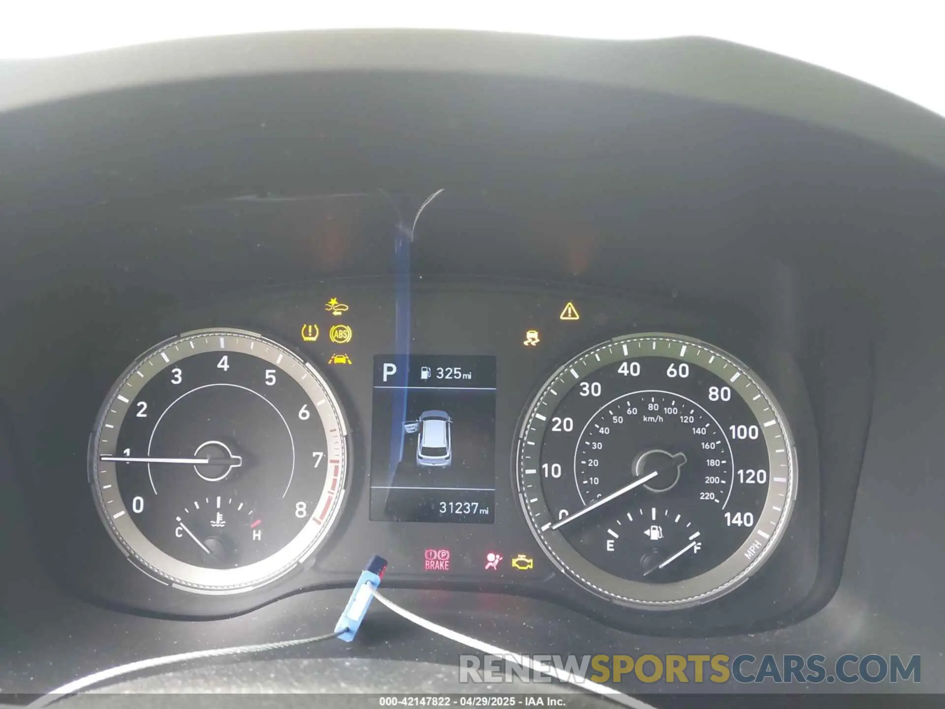 7 fotografías del automóvil dañado KMHRC8A36LU035740 HYUNDAI VENUE 2020
