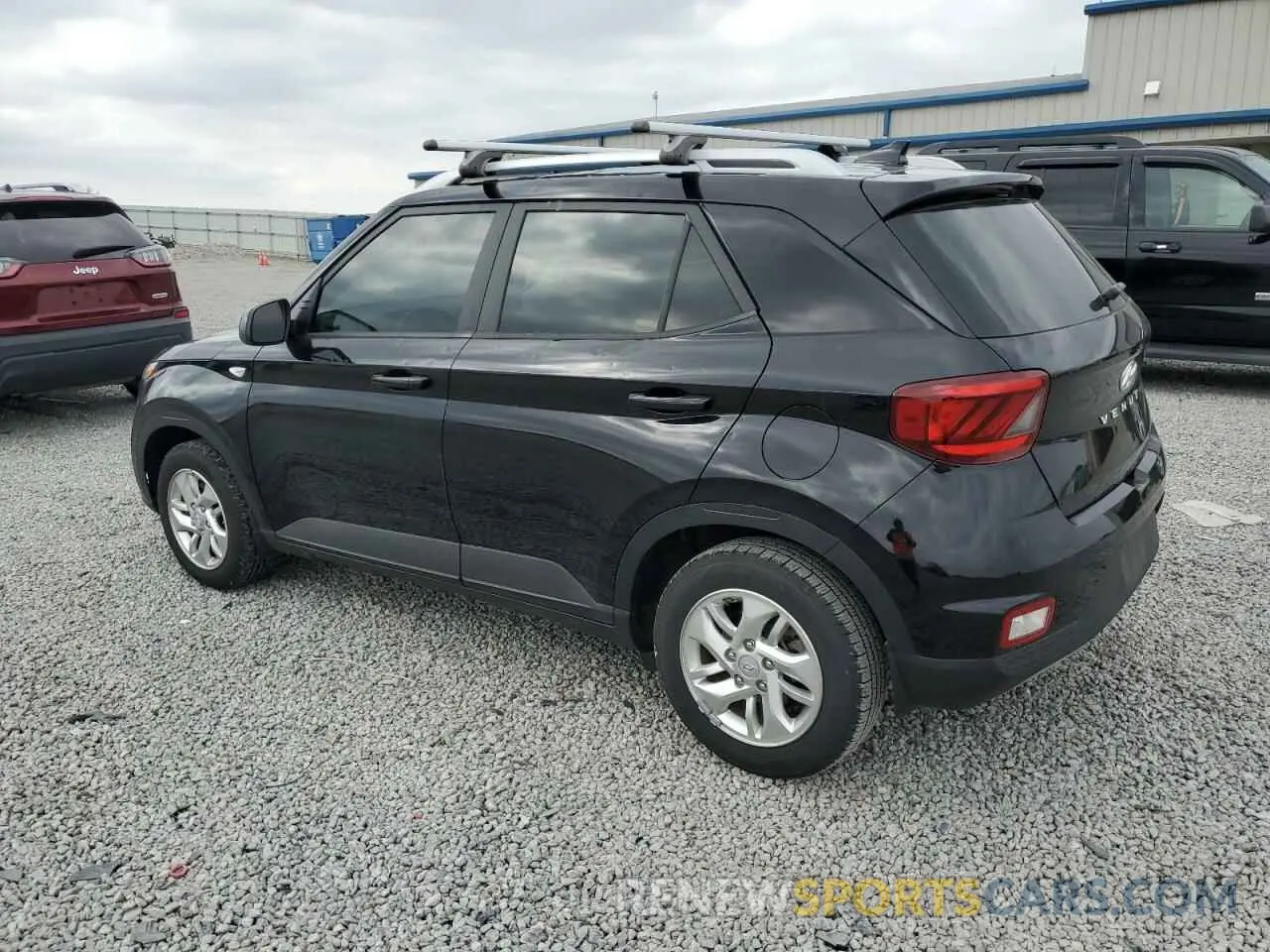 2 fotografías del automóvil dañado KMHRC8A37LU026660 HYUNDAI VENUE 2020