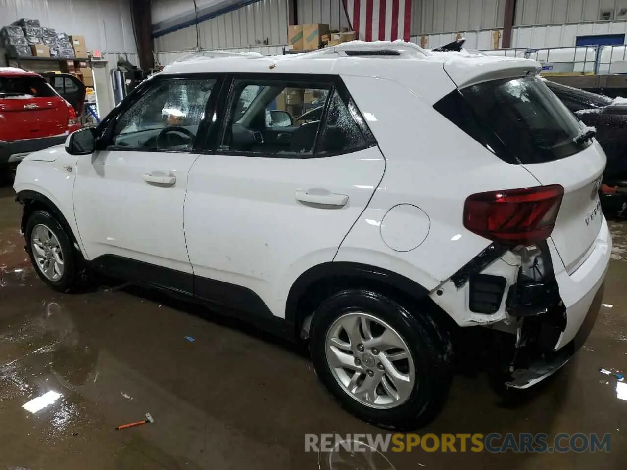 2 fotografías del automóvil dañado KMHRC8A3XLU032338 HYUNDAI VENUE 2020