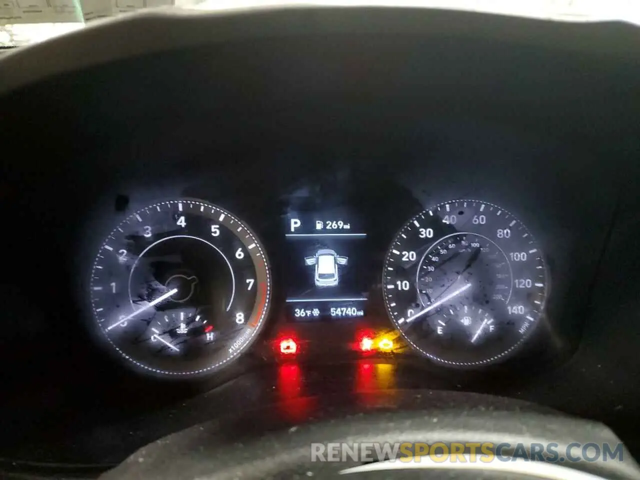 9 fotografías del automóvil dañado KMHRC8A3XLU032338 HYUNDAI VENUE 2020