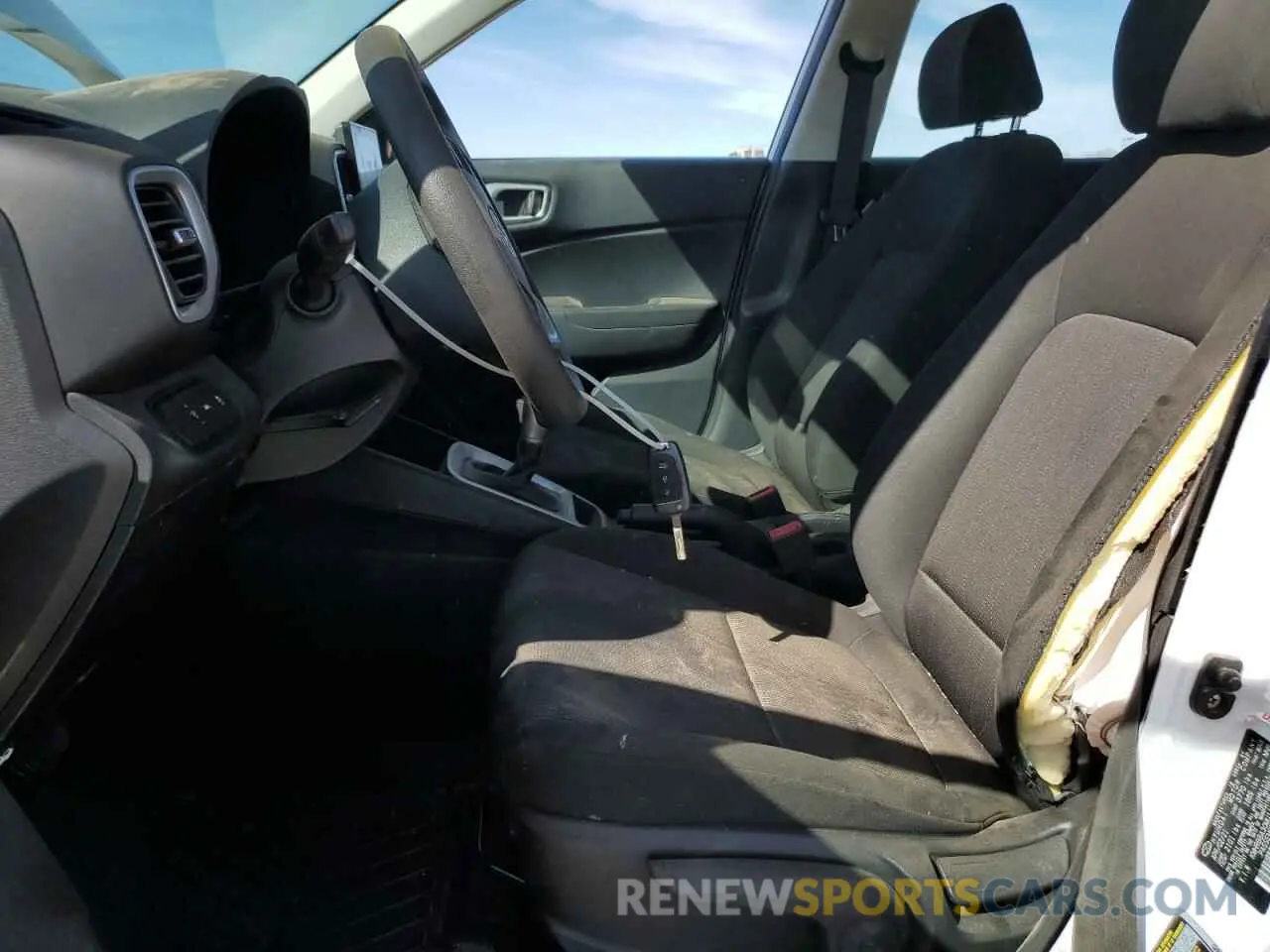 7 fotografías del automóvil dañado KMHRB8A30MU115006 HYUNDAI VENUE 2021