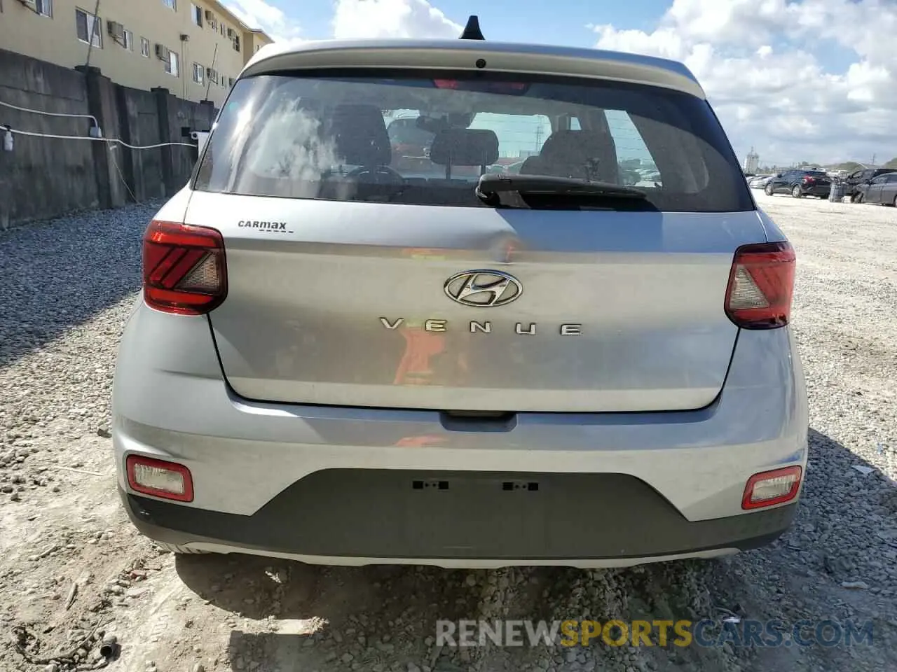 6 fotografías del automóvil dañado KMHRB8A31MU073803 HYUNDAI VENUE 2021