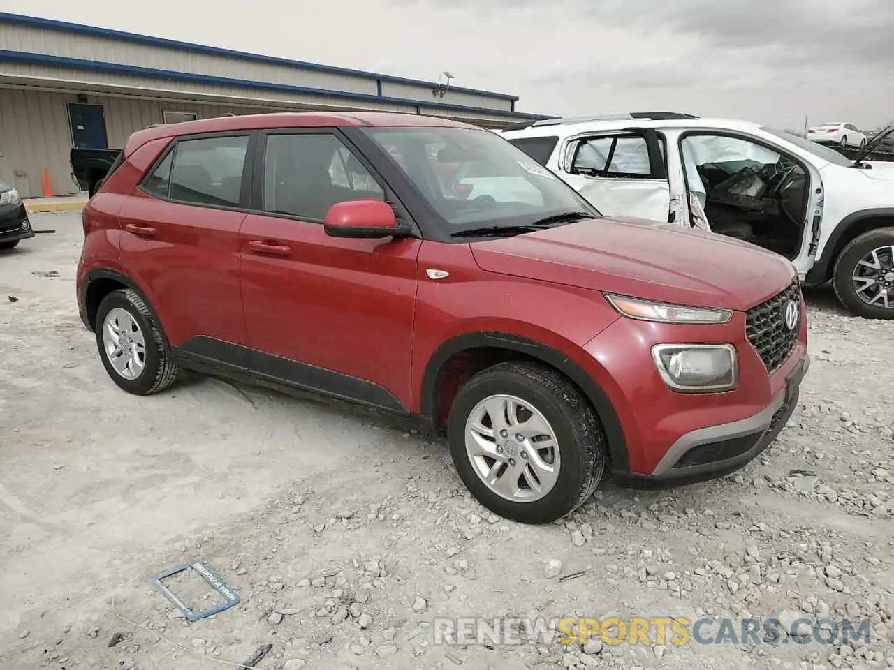 4 fotografías del automóvil dañado KMHRB8A31MU089323 HYUNDAI VENUE 2021
