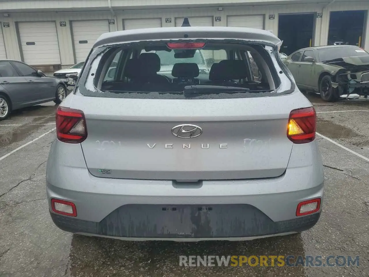 6 fotografías del automóvil dañado KMHRB8A32MU065824 HYUNDAI VENUE 2021