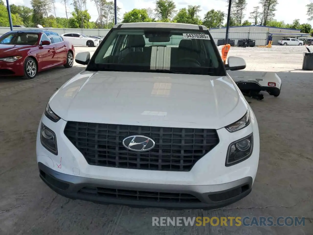 5 fotografías del automóvil dañado KMHRB8A32MU114729 HYUNDAI VENUE 2021