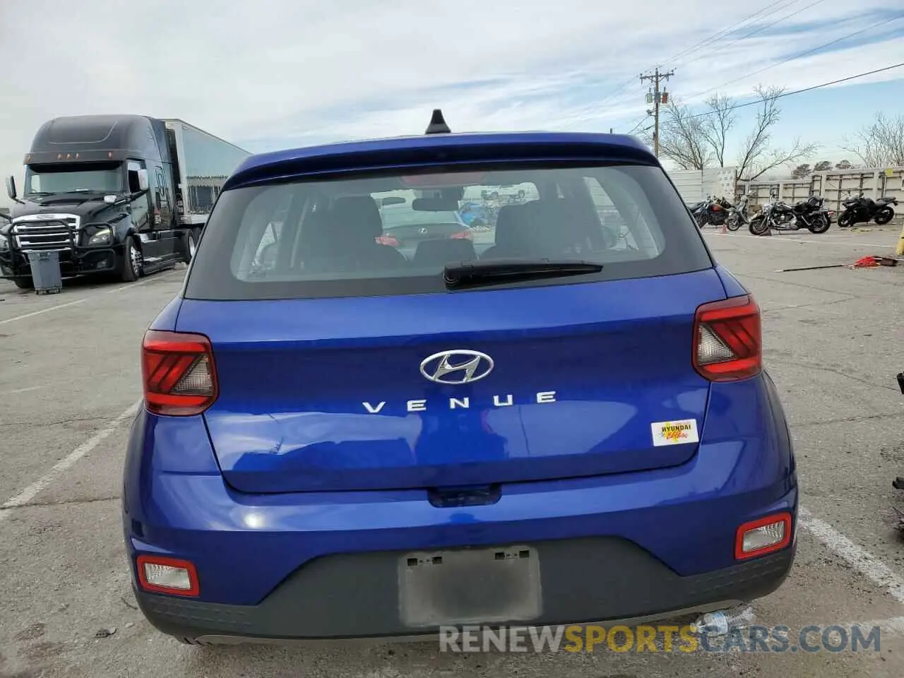 6 fotografías del automóvil dañado KMHRB8A33MU073060 HYUNDAI VENUE 2021