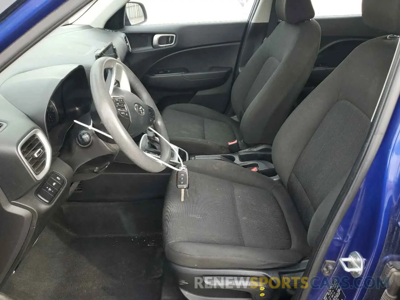 7 fotografías del automóvil dañado KMHRB8A33MU073060 HYUNDAI VENUE 2021