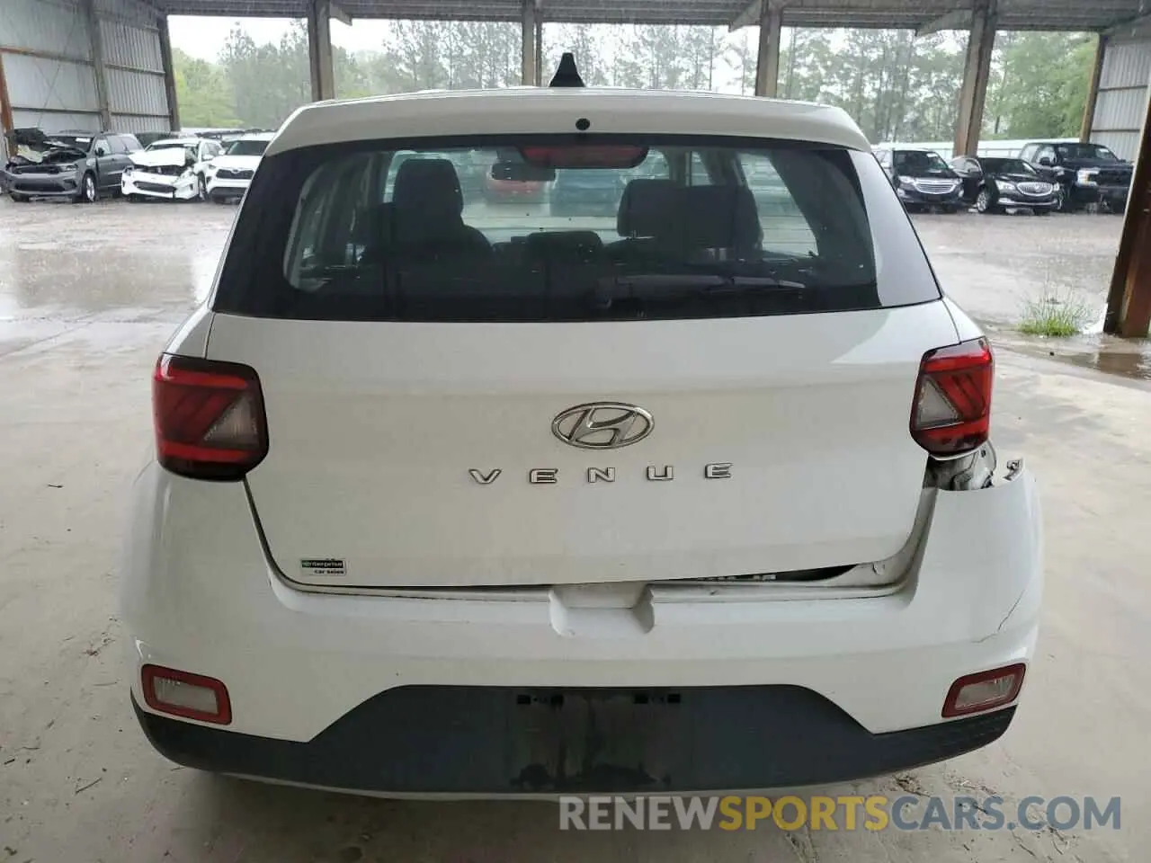 6 fotografías del automóvil dañado KMHRB8A33MU103366 HYUNDAI VENUE 2021
