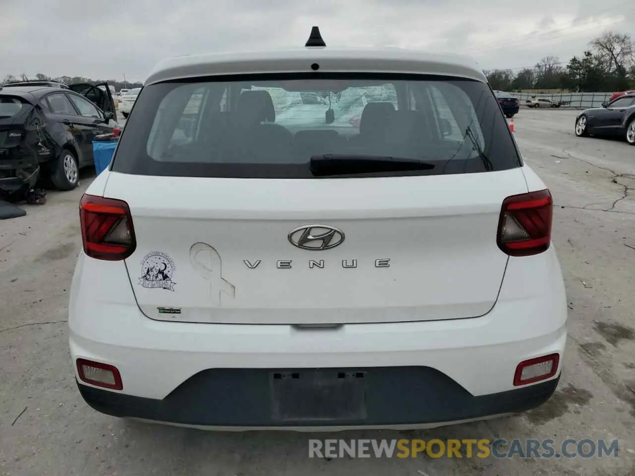 6 fotografías del automóvil dañado KMHRB8A34MU067106 HYUNDAI VENUE 2021
