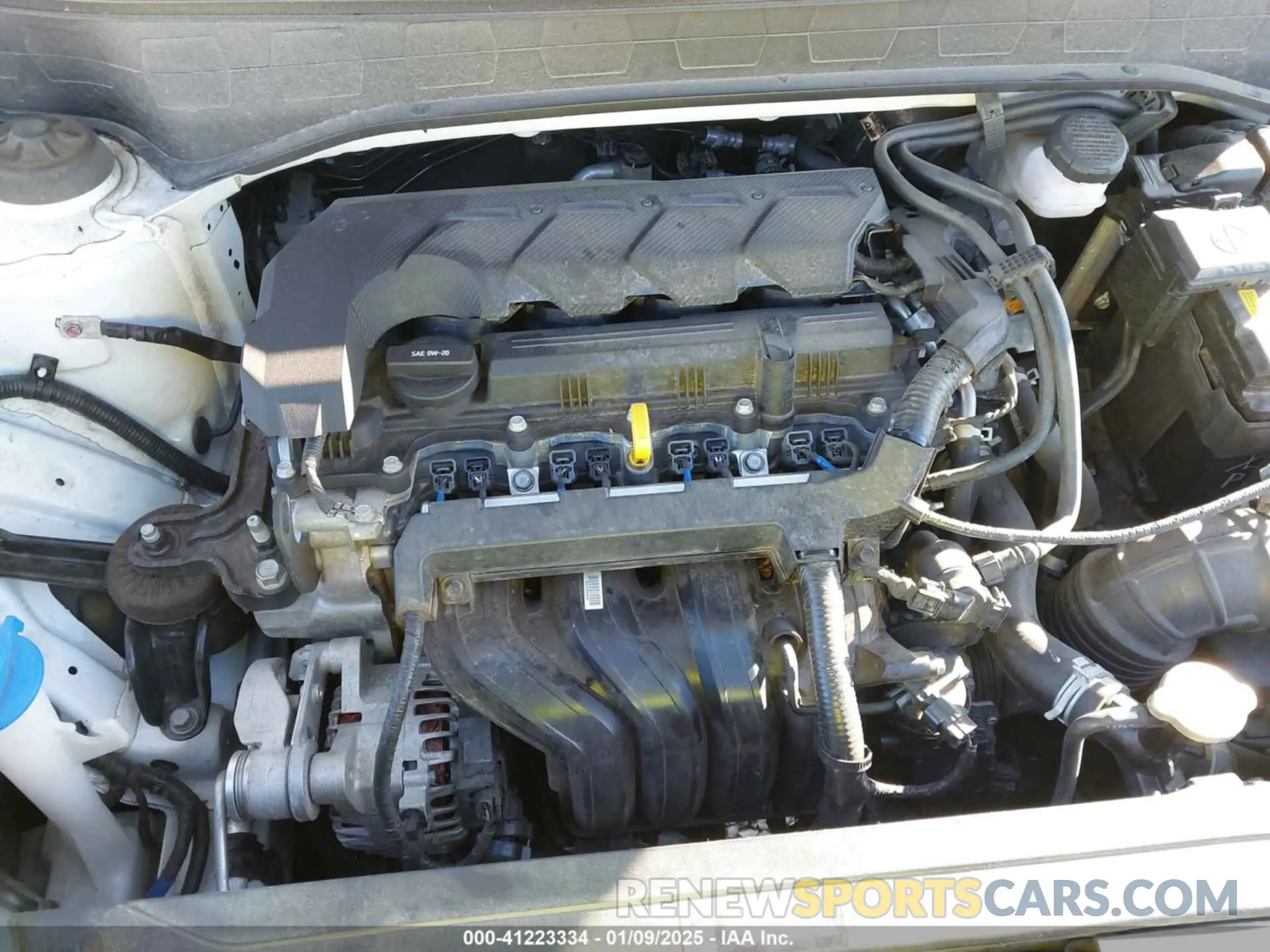 10 fotografías del automóvil dañado KMHRB8A34MU072256 HYUNDAI VENUE 2021