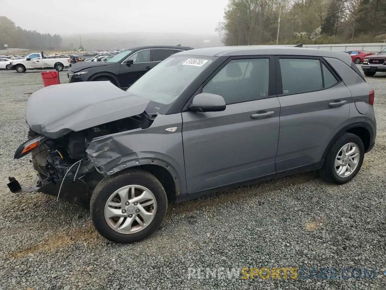 1 fotografías del automóvil dañado KMHRB8A36MU081850 HYUNDAI VENUE 2021