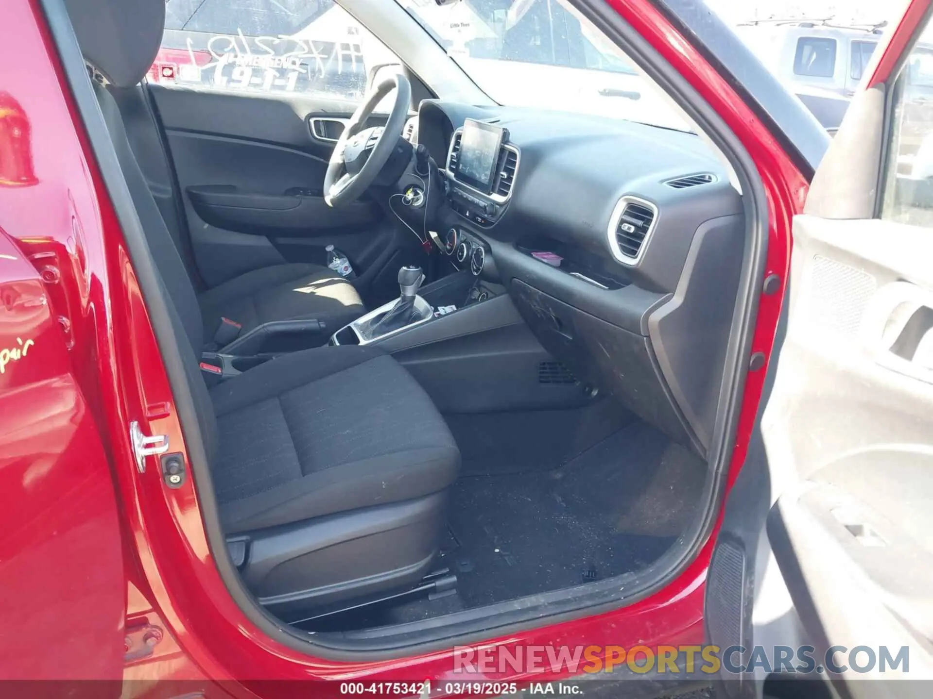 5 fotografías del automóvil dañado KMHRB8A37MU126746 HYUNDAI VENUE 2021