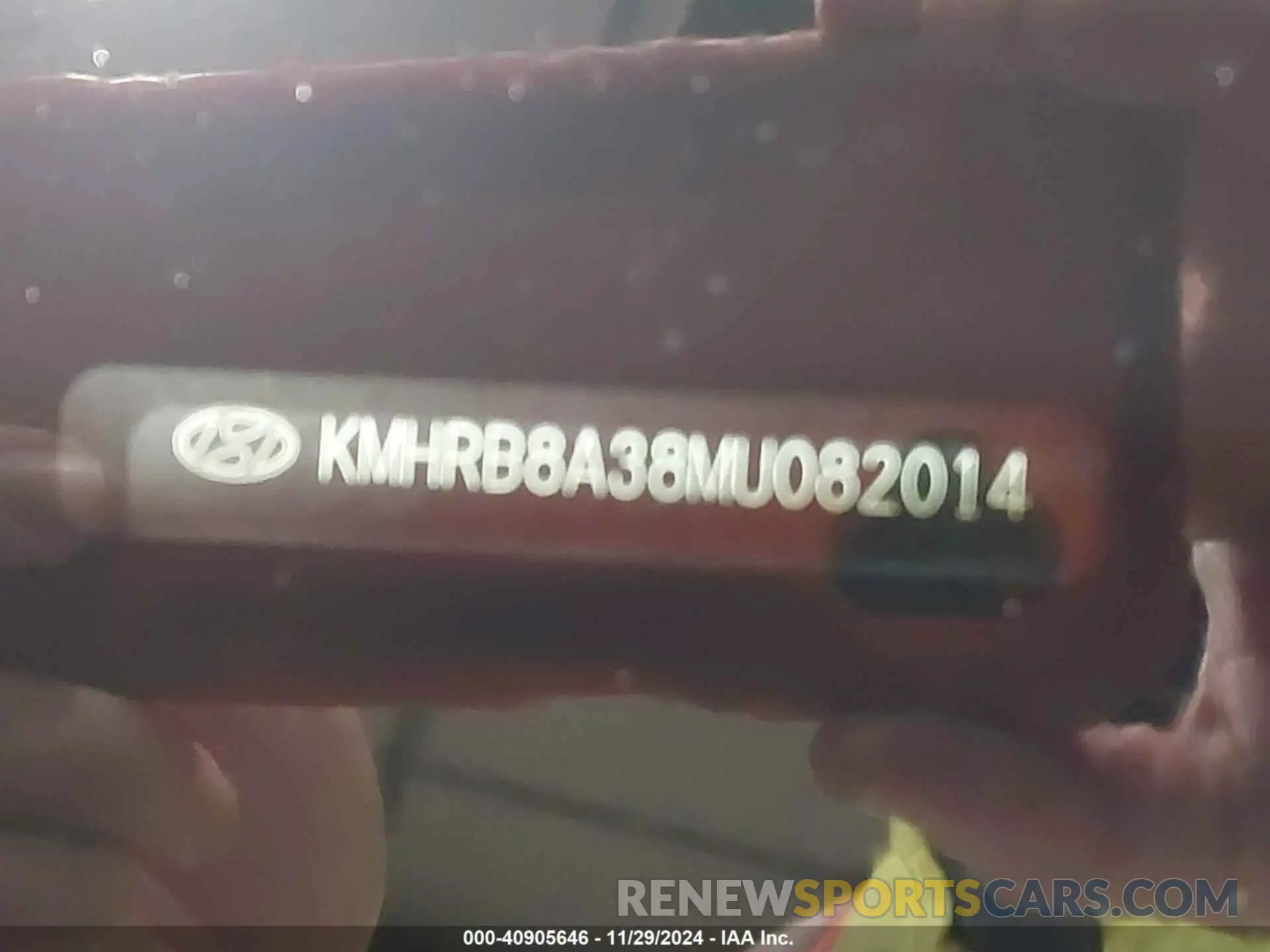 9 fotografías del automóvil dañado KMHRB8A38MU082014 HYUNDAI VENUE 2021