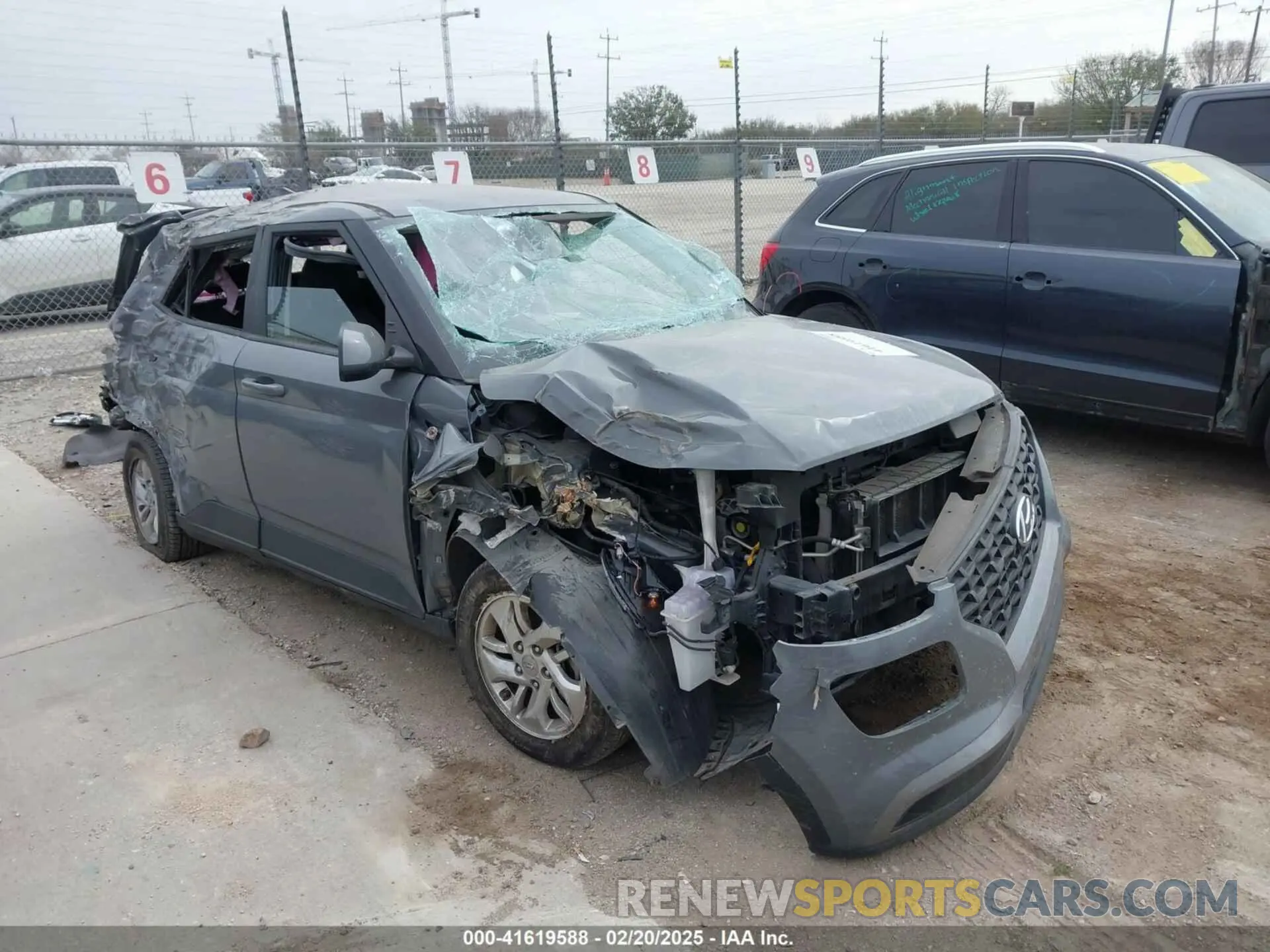 1 fotografías del automóvil dañado KMHRB8A39MU068865 HYUNDAI VENUE 2021