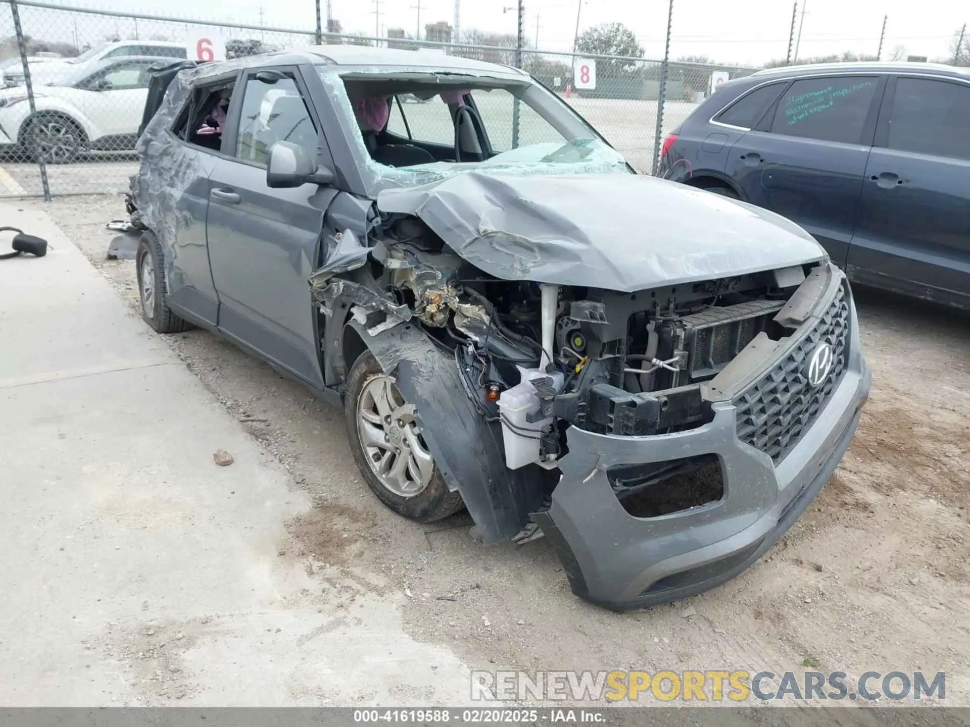 6 fotografías del automóvil dañado KMHRB8A39MU068865 HYUNDAI VENUE 2021