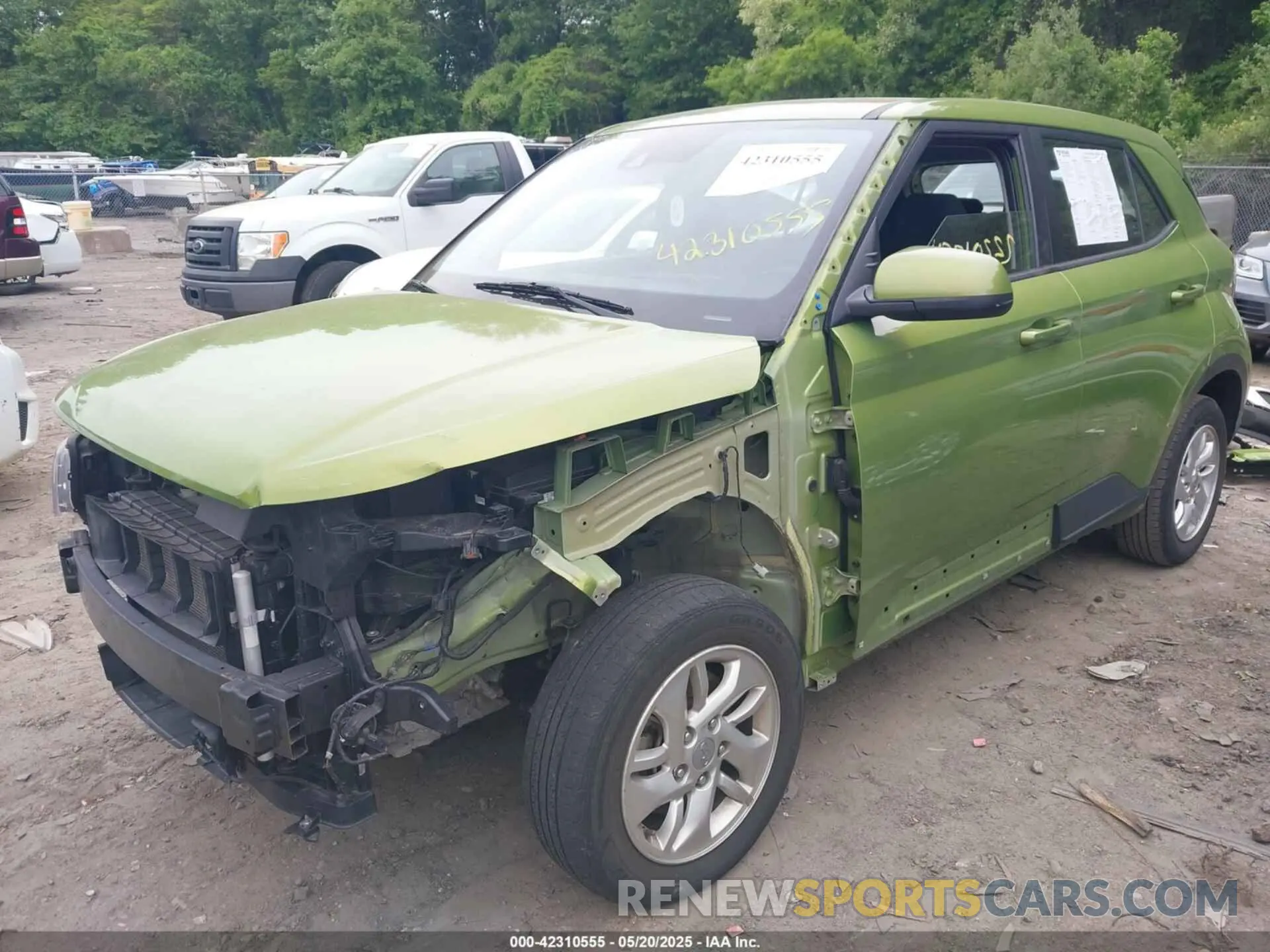 2 fotografías del automóvil dañado KMHRB8A39MU069515 HYUNDAI VENUE 2021
