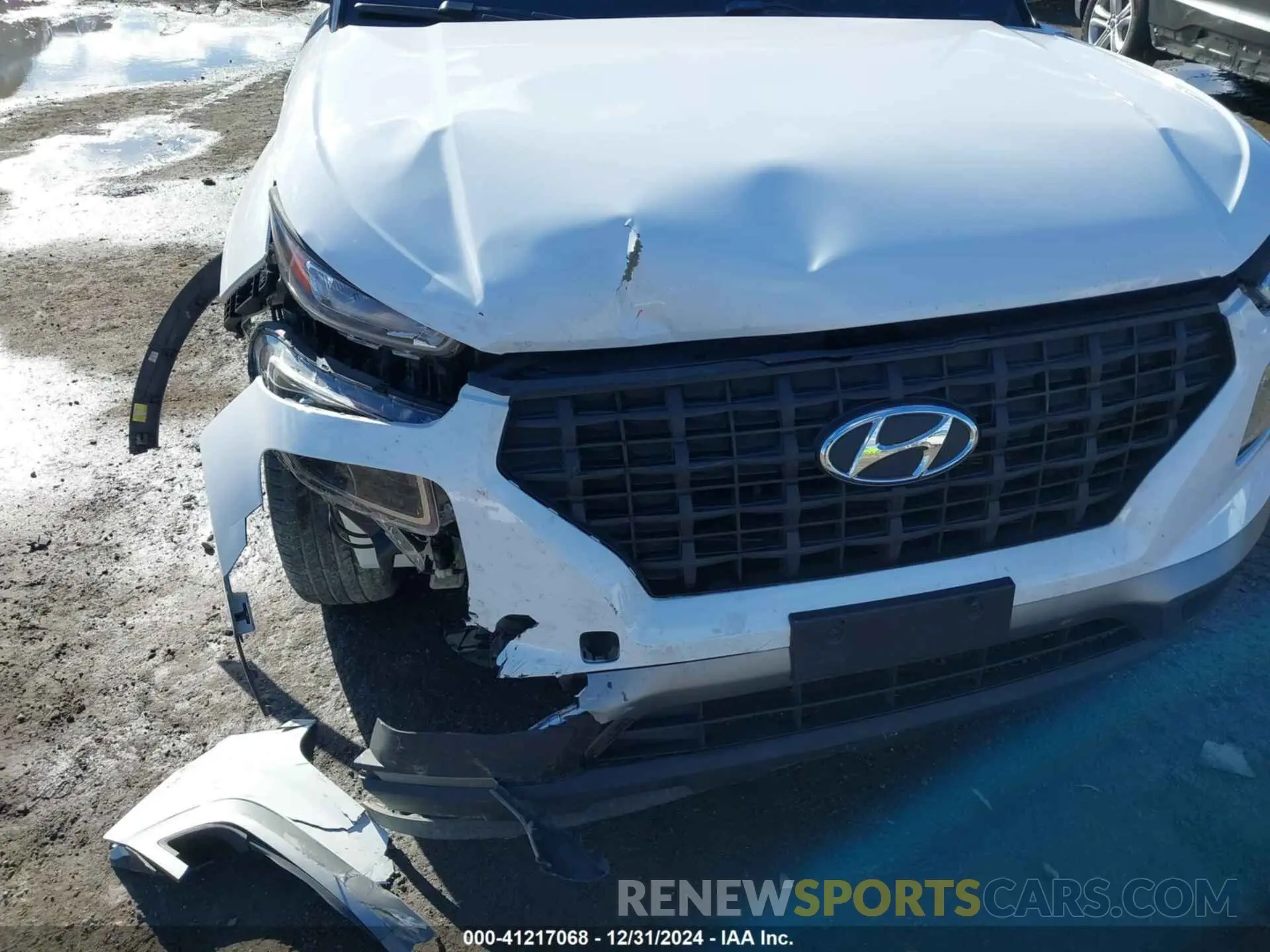 19 fotografías del automóvil dañado KMHRB8A3XMU076716 HYUNDAI VENUE 2021