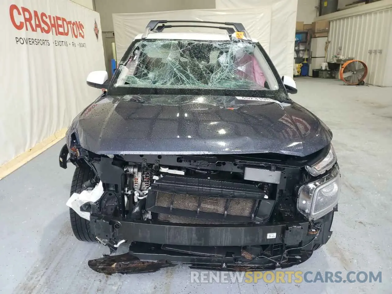 5 fotografías del automóvil dañado KMHRC8A31MU099072 HYUNDAI VENUE 2021