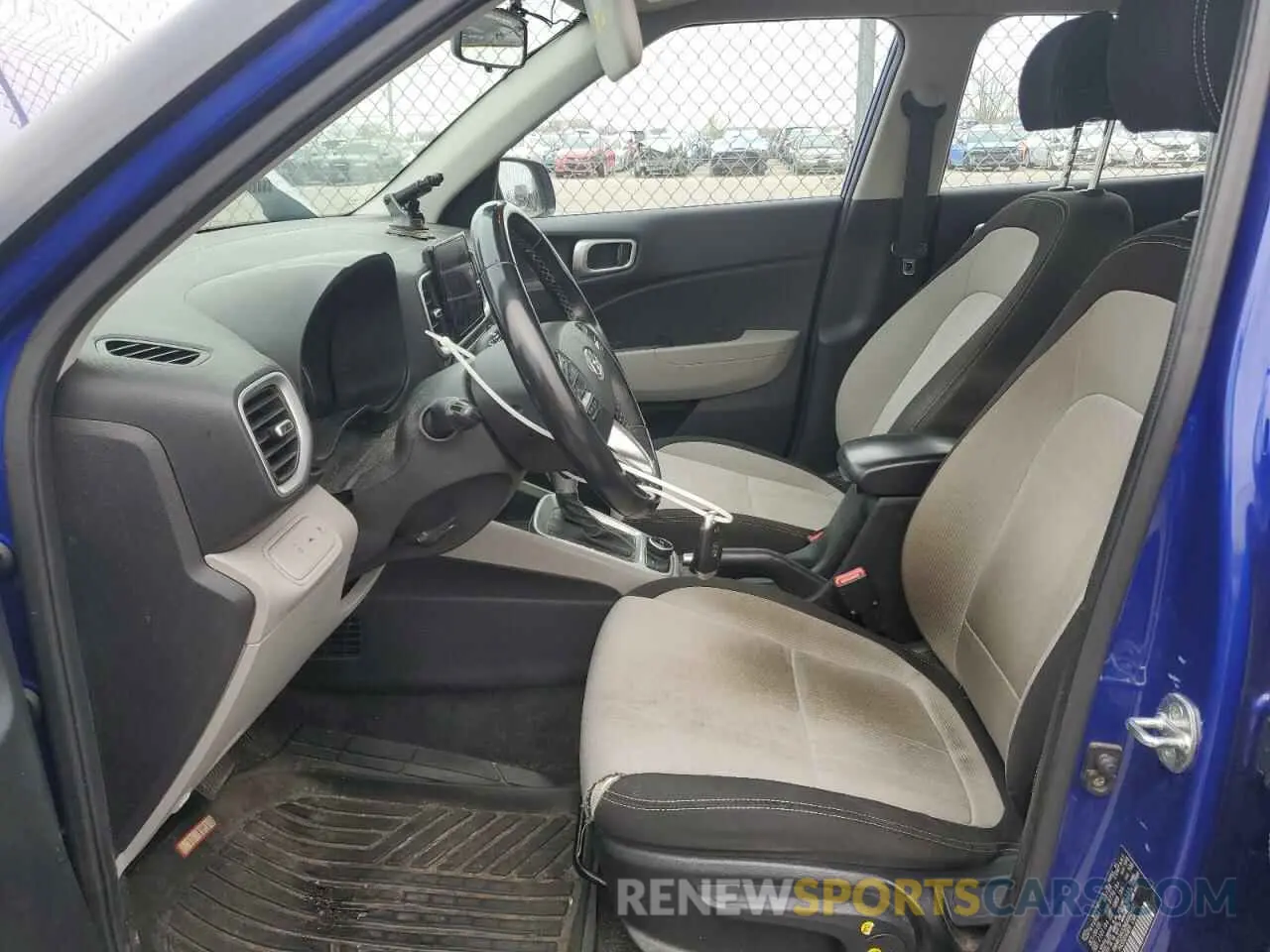 7 fotografías del automóvil dañado KMHRC8A32MU082992 HYUNDAI VENUE 2021