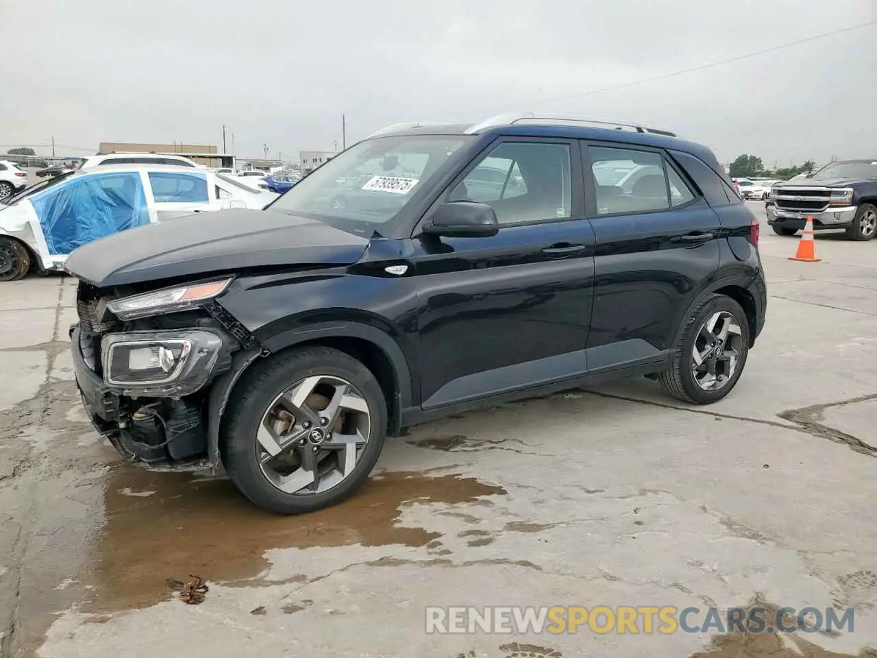 1 fotografías del automóvil dañado KMHRC8A33MU072942 HYUNDAI VENUE 2021