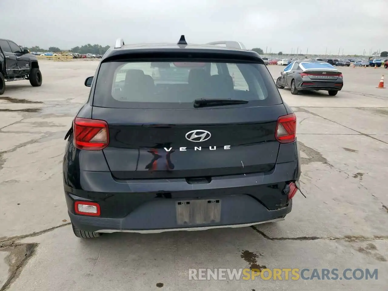 6 fotografías del automóvil dañado KMHRC8A33MU072942 HYUNDAI VENUE 2021