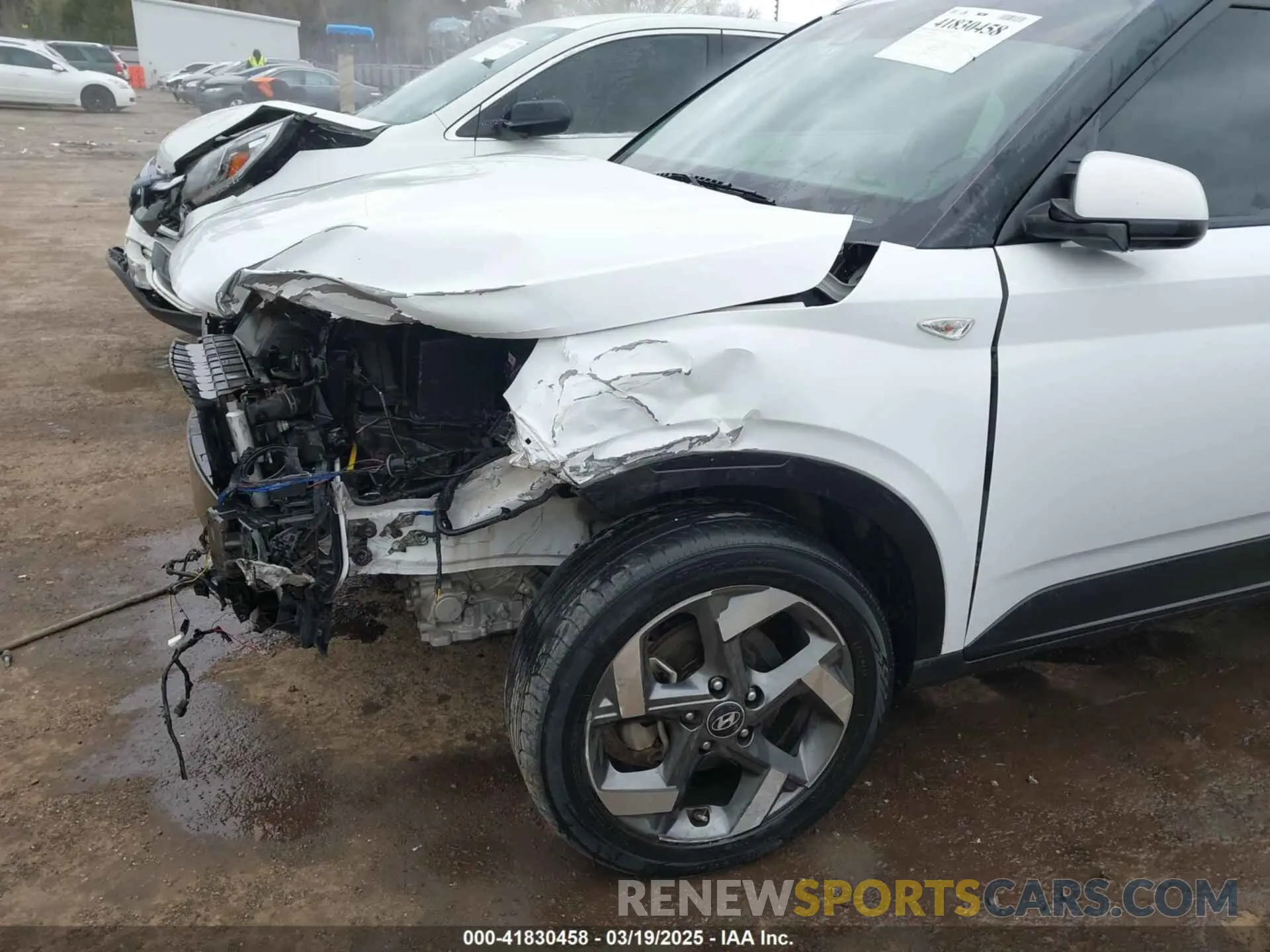 6 fotografías del automóvil dañado KMHRC8A33MU128510 HYUNDAI VENUE 2021