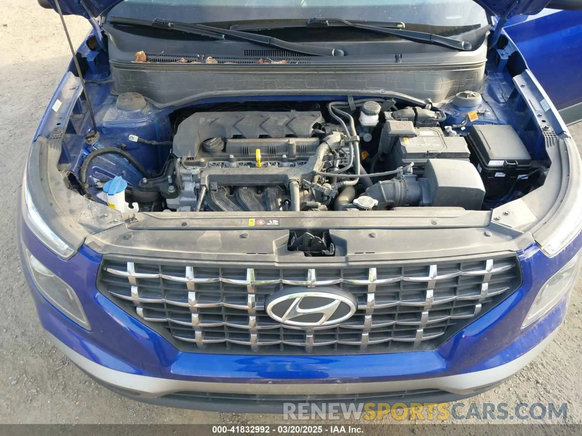 10 fotografías del automóvil dañado KMHRC8A34MU109612 HYUNDAI VENUE 2021