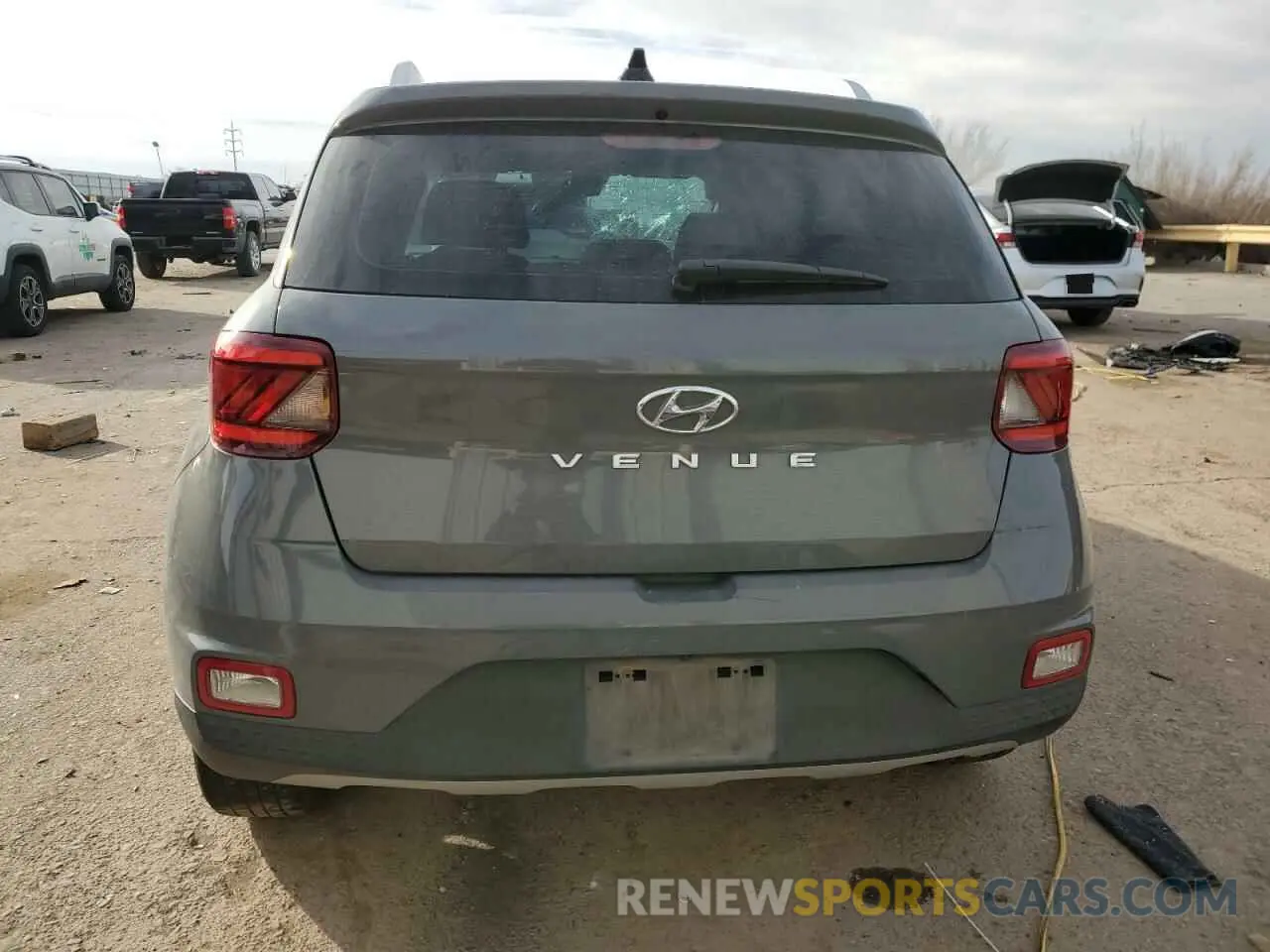 6 fotografías del automóvil dañado KMHRC8A35MU082081 HYUNDAI VENUE 2021