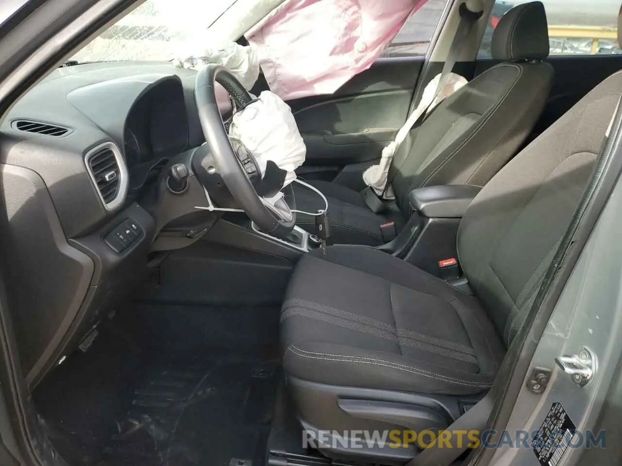 7 fotografías del automóvil dañado KMHRC8A35MU082081 HYUNDAI VENUE 2021
