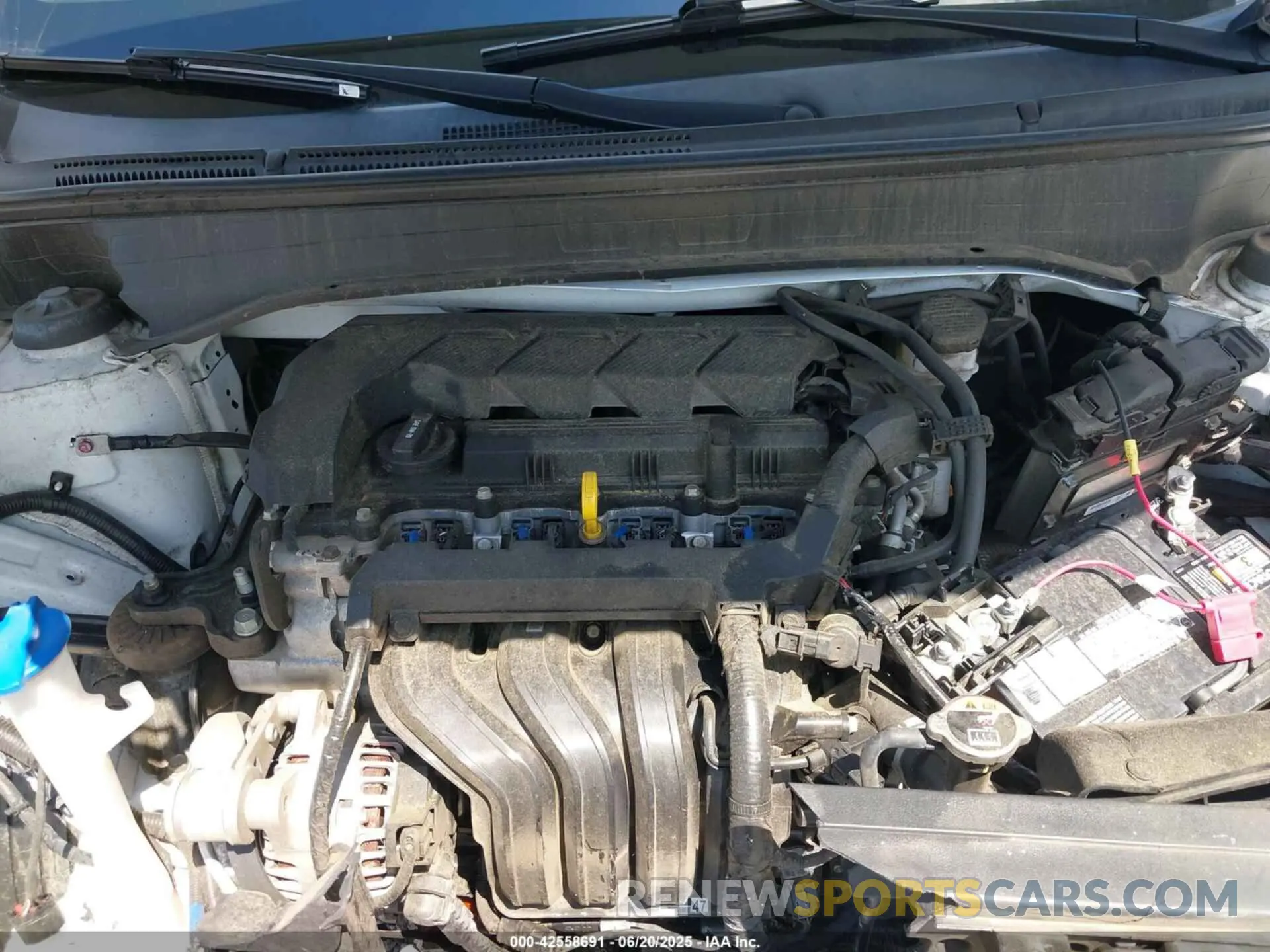 10 fotografías del automóvil dañado KMHRC8A35MU098815 HYUNDAI VENUE 2021