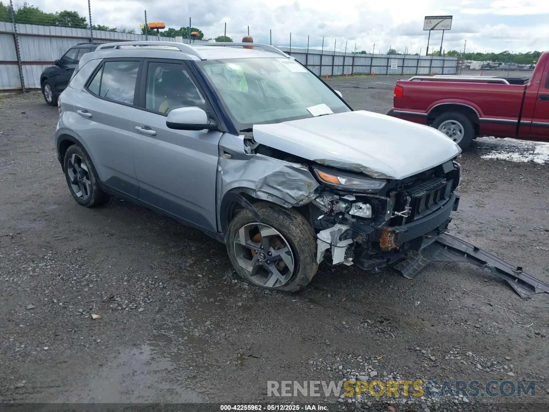 1 fotografías del automóvil dañado KMHRC8A36MU082493 HYUNDAI VENUE 2021