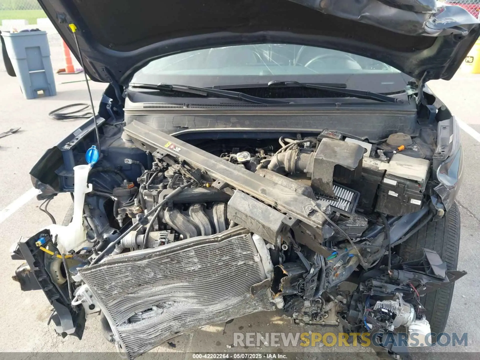 10 fotografías del automóvil dañado KMHRC8A37MU092272 HYUNDAI VENUE 2021