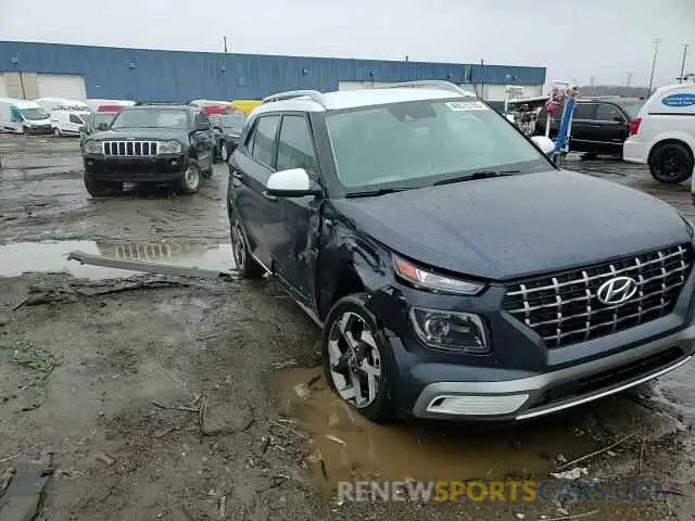 11 fotografías del automóvil dañado KMHRC8A37MU101620 HYUNDAI VENUE 2021