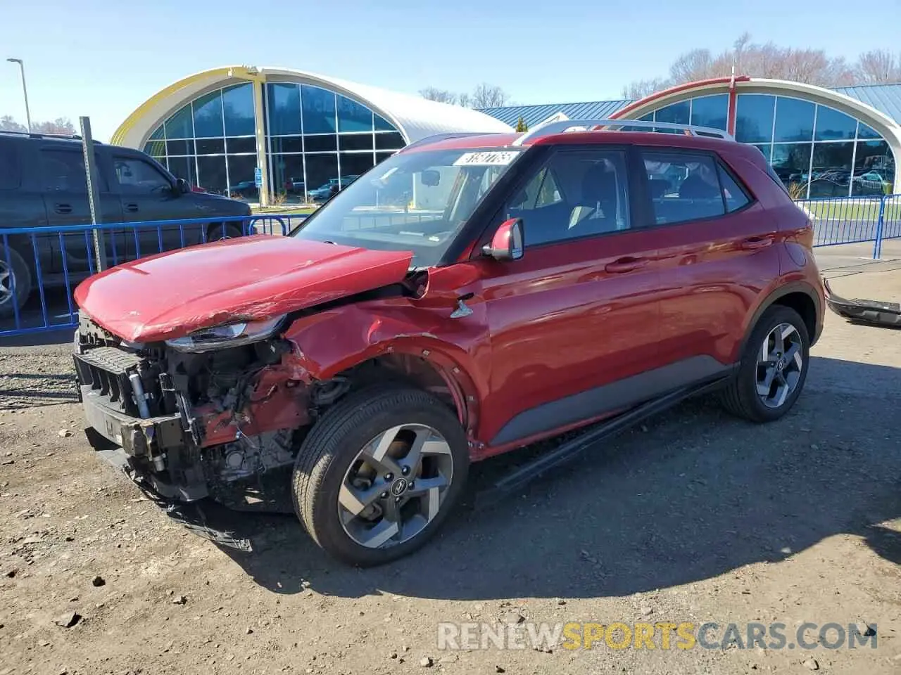 1 fotografías del automóvil dañado KMHRC8A39MU126244 HYUNDAI VENUE 2021