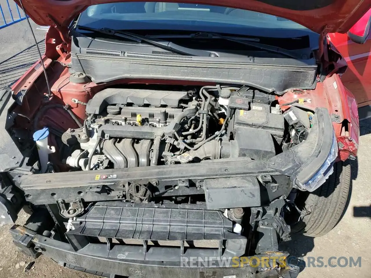 11 fotografías del automóvil dañado KMHRC8A39MU126244 HYUNDAI VENUE 2021