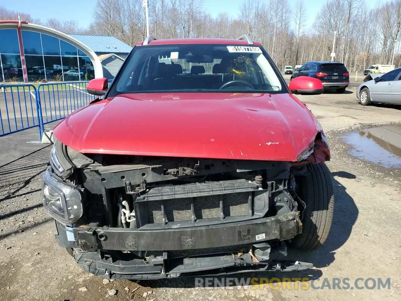 5 fotografías del automóvil dañado KMHRC8A39MU126244 HYUNDAI VENUE 2021