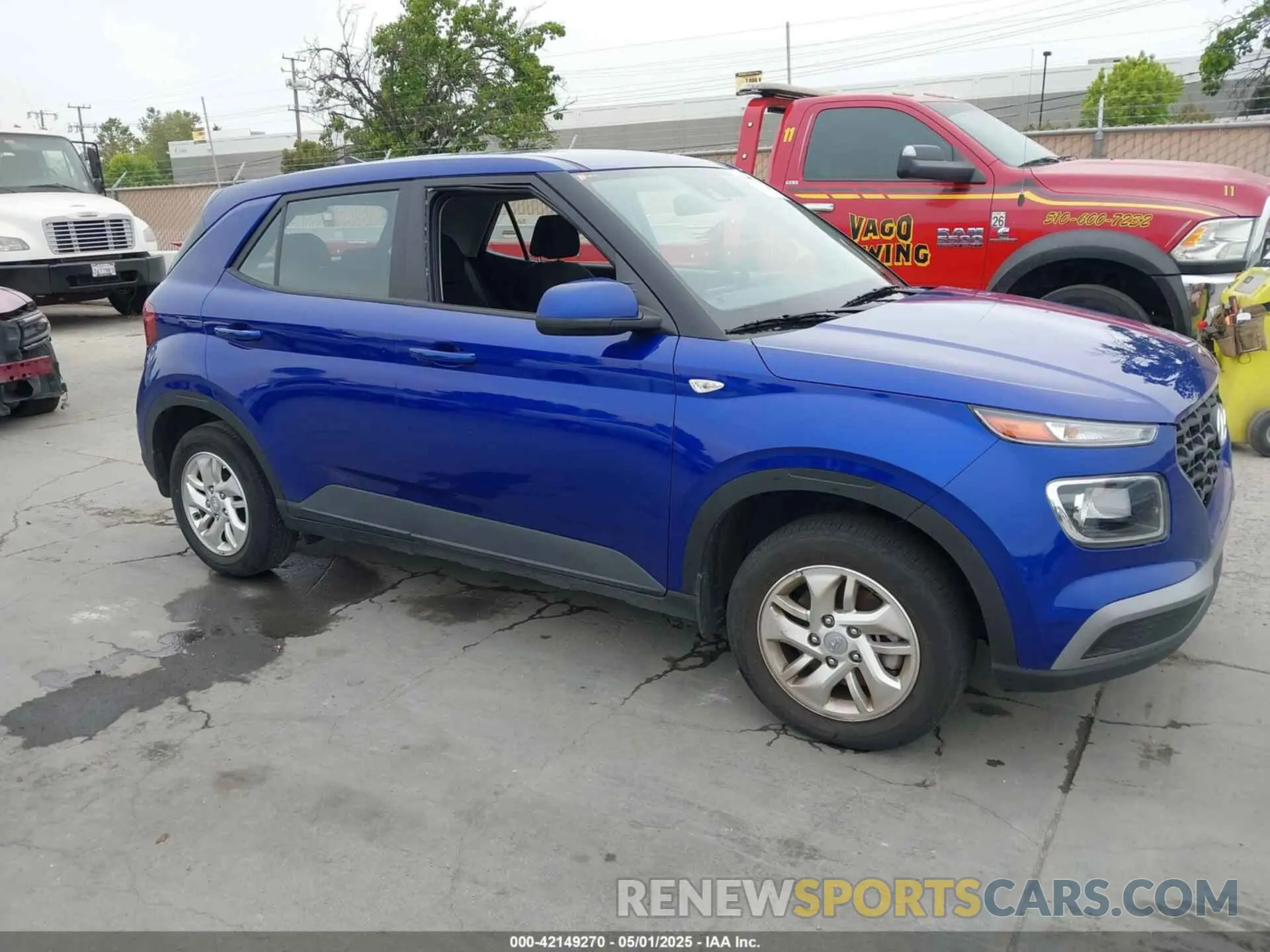 1 fotografías del automóvil dañado KMHRB8A31NU202298 HYUNDAI VENUE 2022