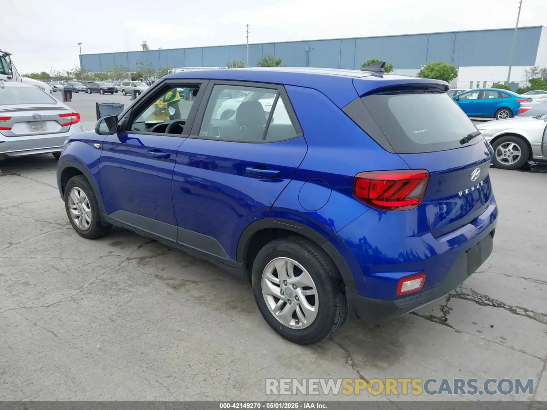 3 fotografías del automóvil dañado KMHRB8A31NU202298 HYUNDAI VENUE 2022