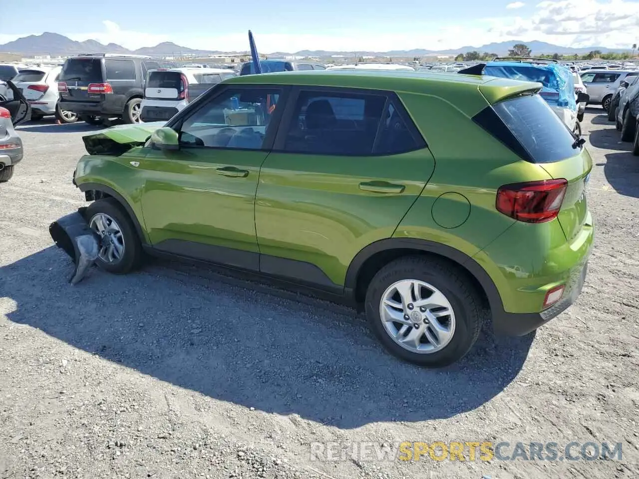 2 fotografías del automóvil dañado KMHRB8A32NU149983 HYUNDAI VENUE 2022