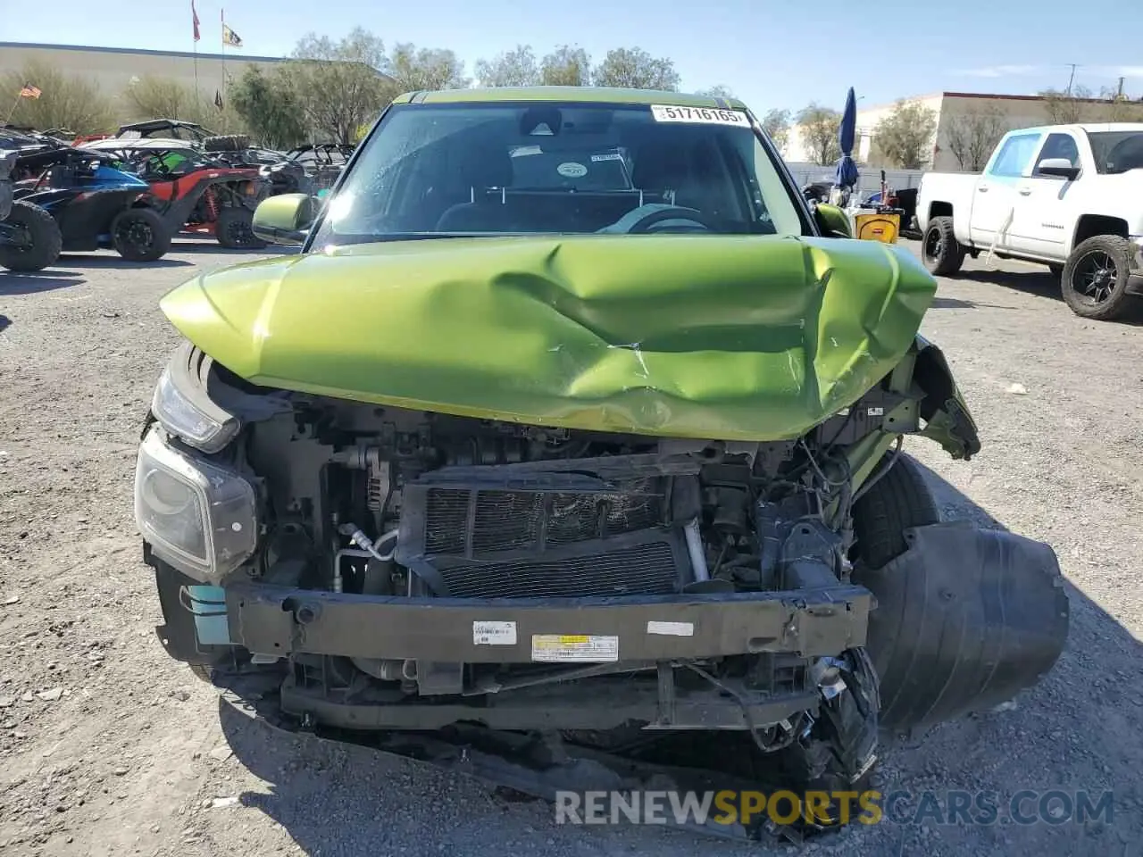 5 fotografías del automóvil dañado KMHRB8A32NU149983 HYUNDAI VENUE 2022