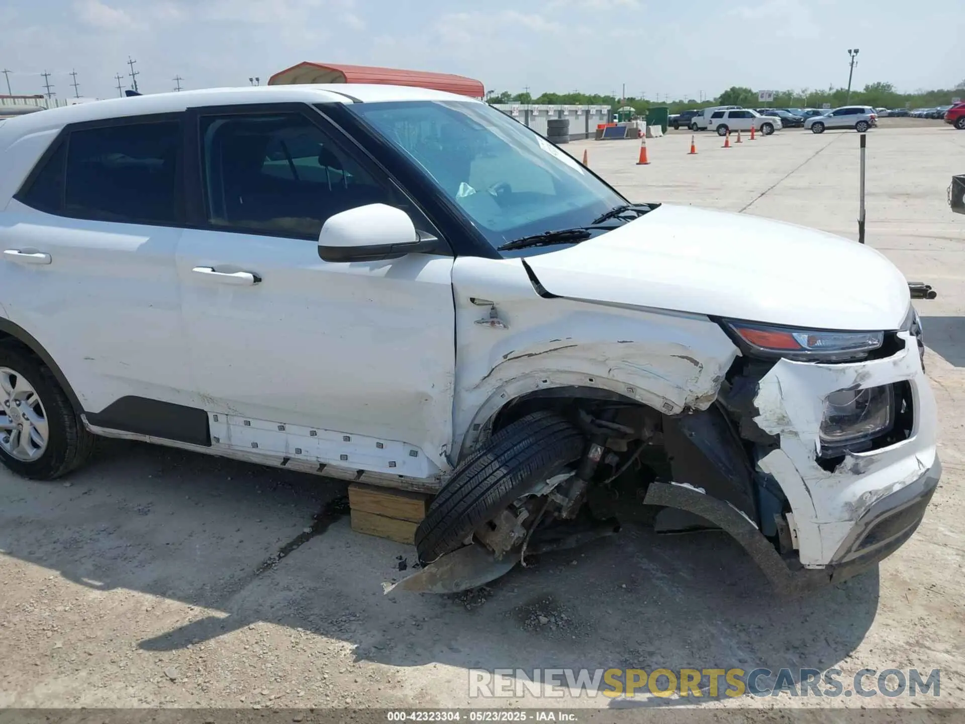 6 fotografías del automóvil dañado KMHRB8A32NU153287 HYUNDAI VENUE 2022