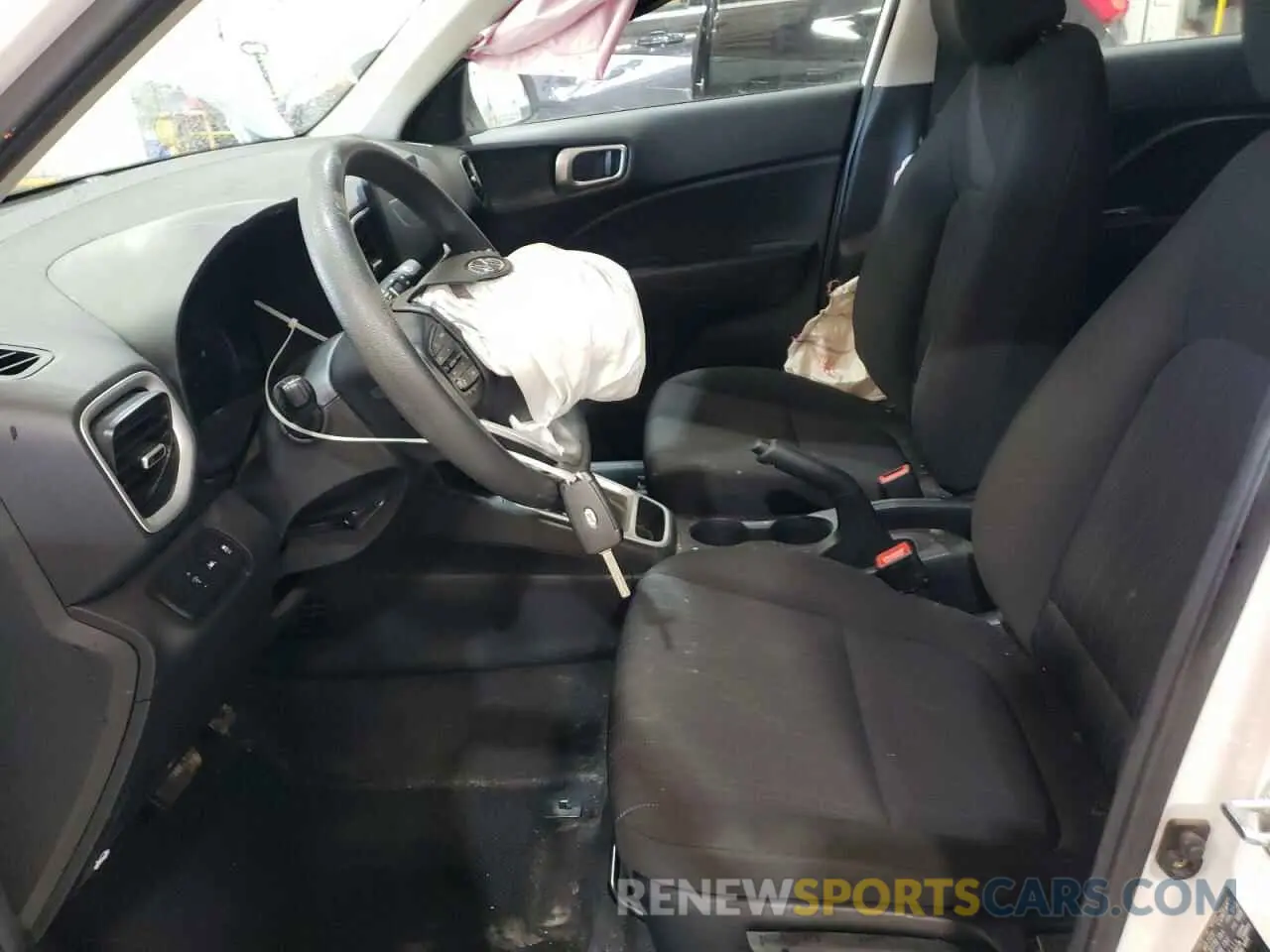 7 fotografías del automóvil dañado KMHRB8A33NU195368 HYUNDAI VENUE 2022
