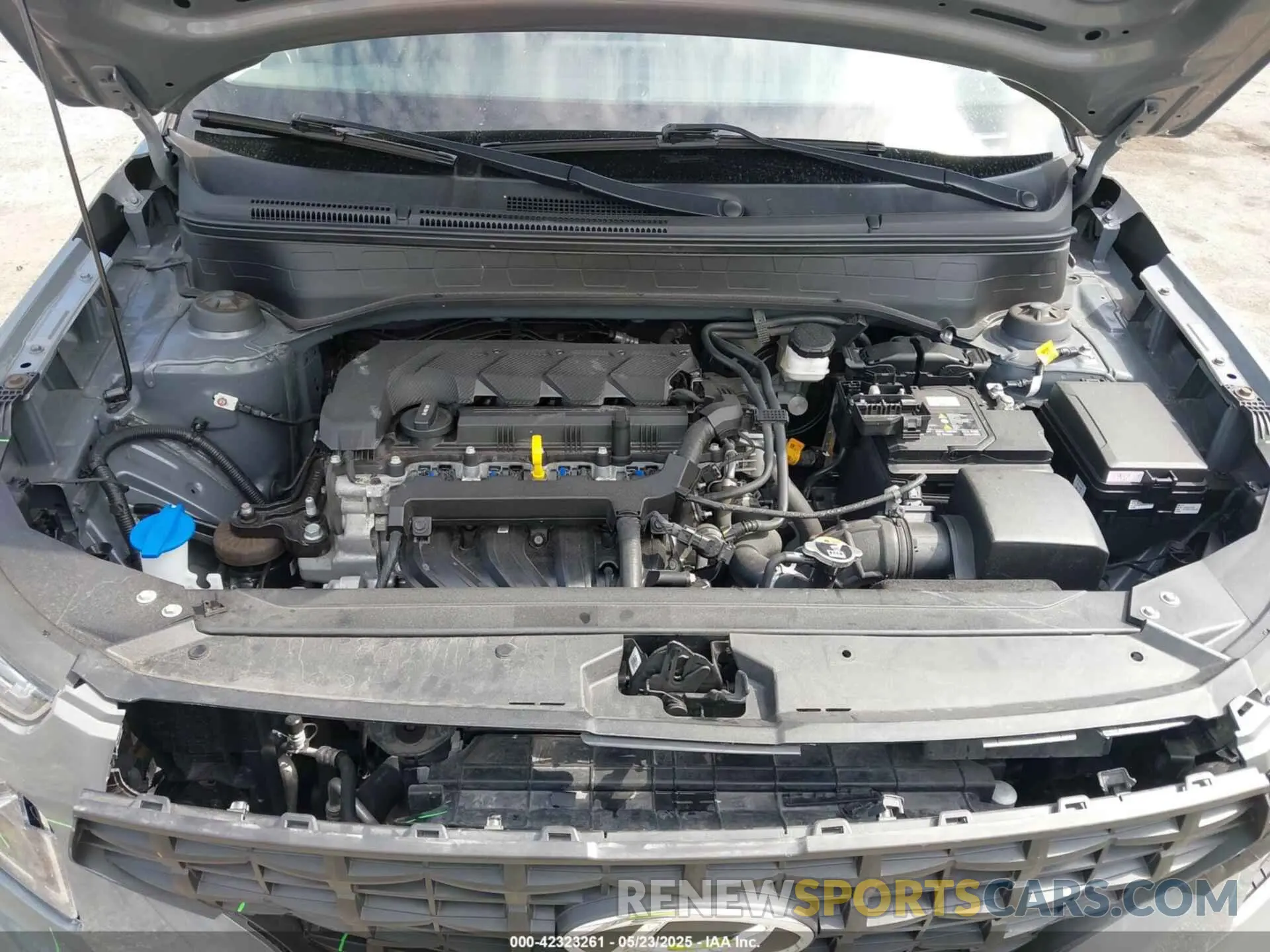 10 fotografías del automóvil dañado KMHRB8A35NU163456 HYUNDAI VENUE 2022