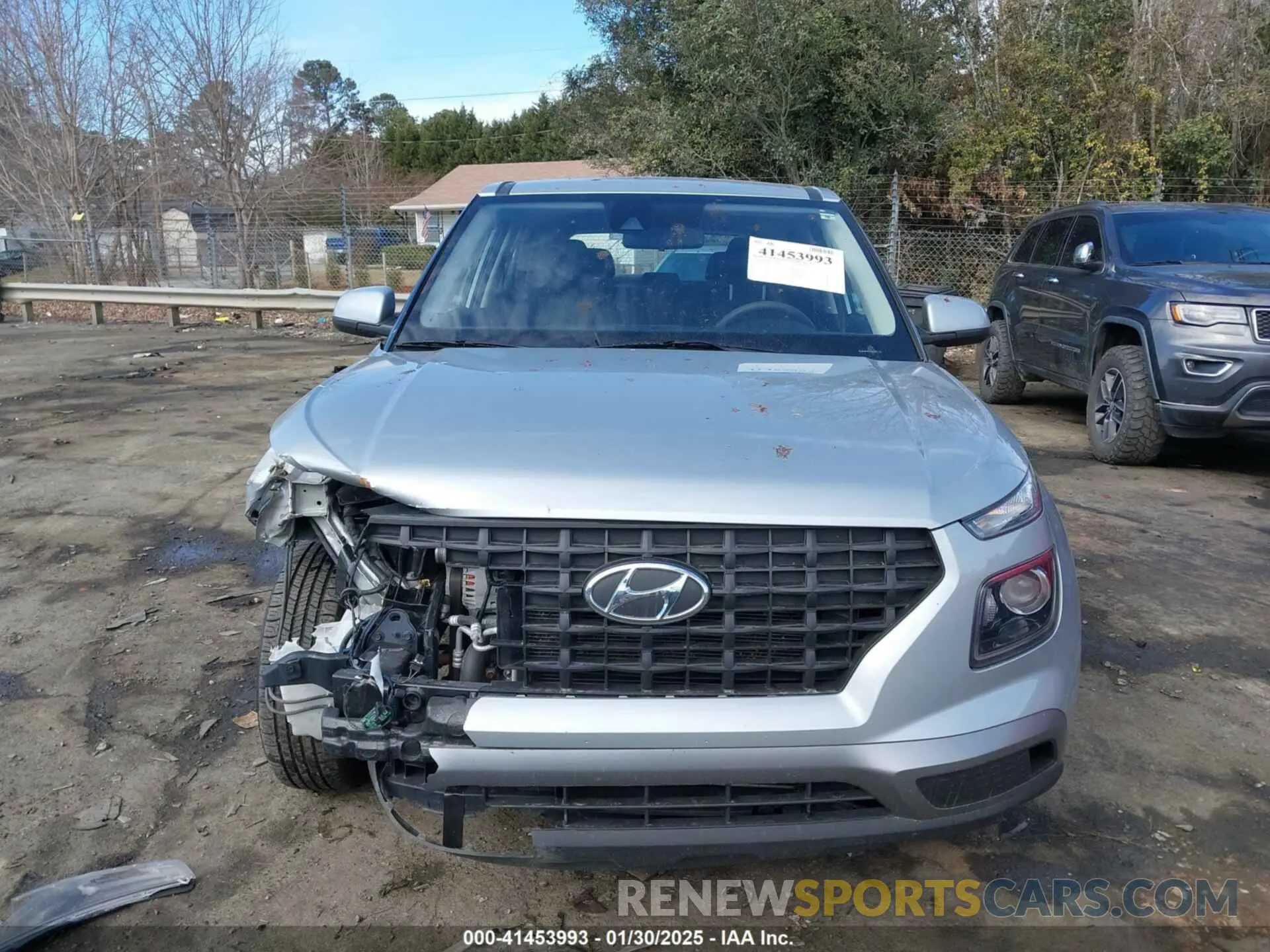 12 fotografías del automóvil dañado KMHRB8A36NU133432 HYUNDAI VENUE 2022