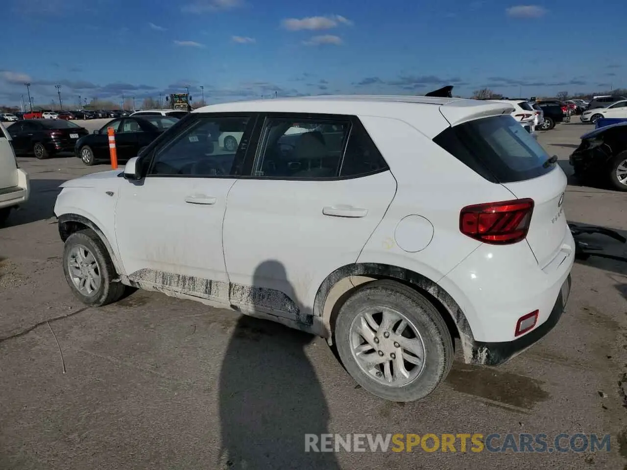 2 fotografías del automóvil dañado KMHRB8A38NU146330 HYUNDAI VENUE 2022