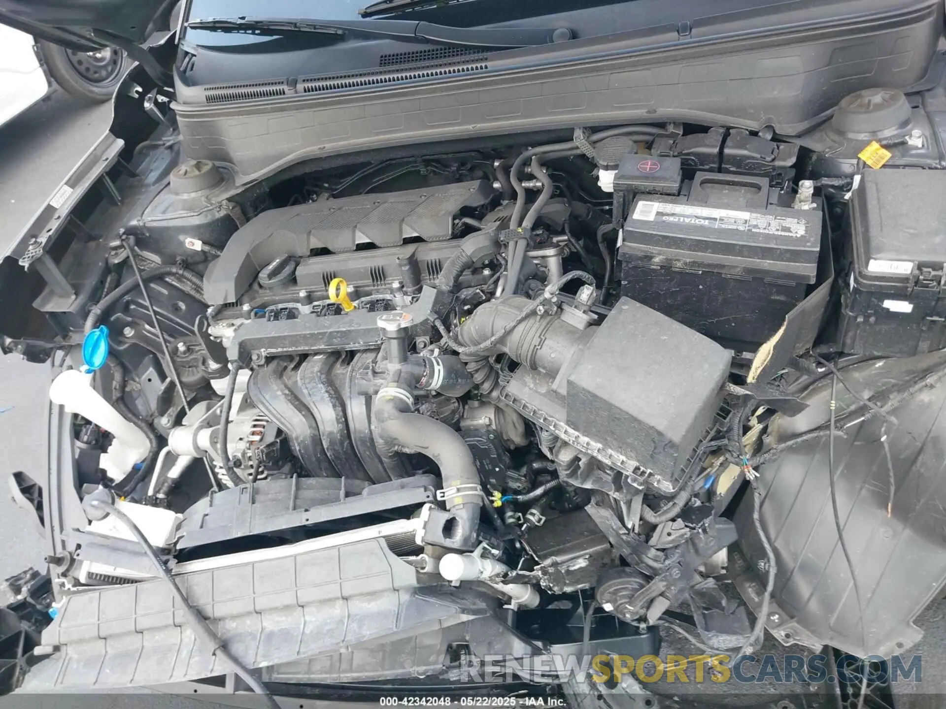 10 fotografías del automóvil dañado KMHRB8A38NU147767 HYUNDAI VENUE 2022