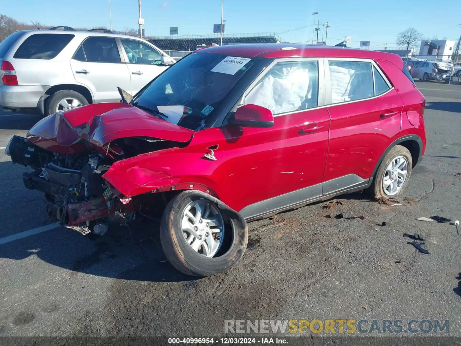 2 fotografías del automóvil dañado KMHRB8A3XNU155272 HYUNDAI VENUE 2022